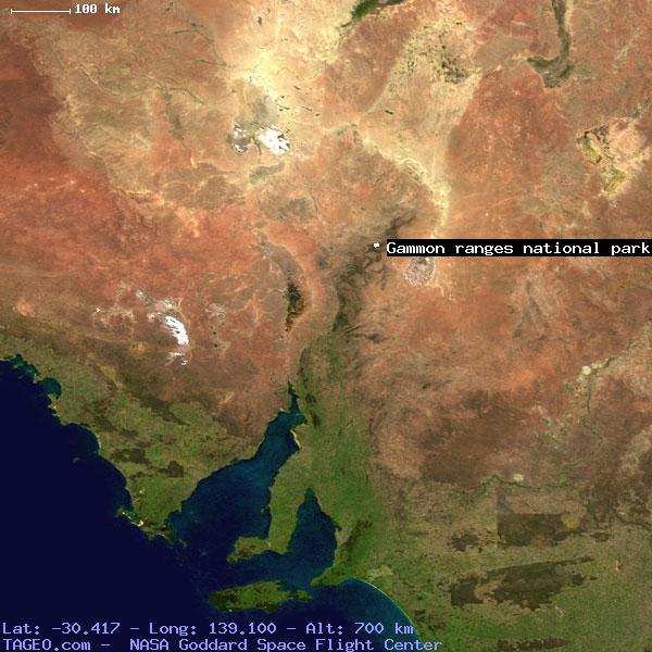 Gammon ranges national park